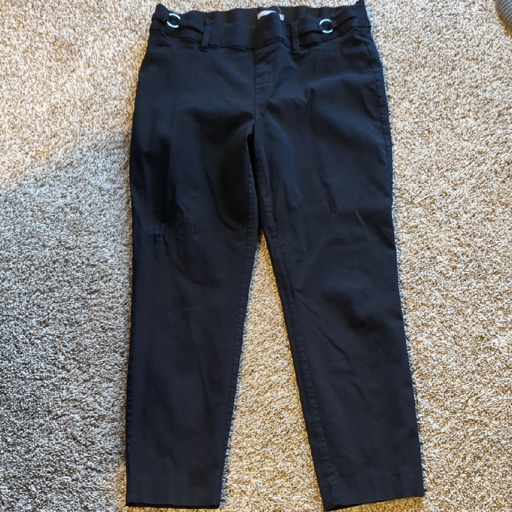 Women's Black Dress Capri